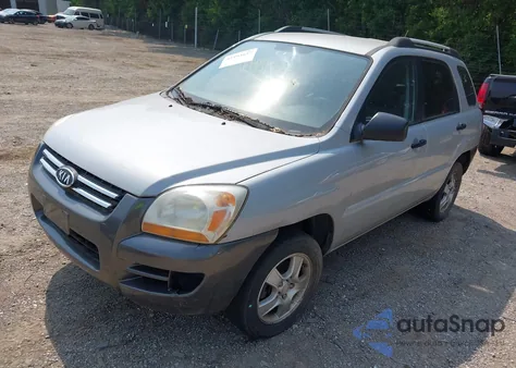 2008 Kia Sportage Lx from USA, damaged, VIN KNDJF724187528595